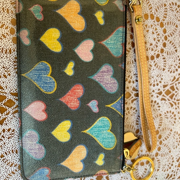 SALE: DOONEY & BOURKE SCRIBBLE HEART ❤️ WRISTLET- Very Good Used Condition! 😍 - Picture 2 of 6